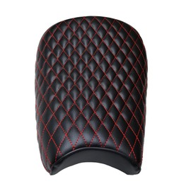 JMCHstore Red Diamond Stitch Retro Upgraded 15'' Seat for Coleman ct200uex Mini bike 196cc, Hisun ct200u-ex 200cc Trail bike Cushion Replacement parts
