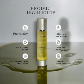 Luxene Beauty Firmaglow Radiant Body Oil - Natural Dry Skin Moisturizer, Body Oil with Green Tea, Hydrating Skin Care for Unisex - Body Care