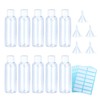 10 Pack Travel Bottle Empty Transparent Containers Bottles 100 ml