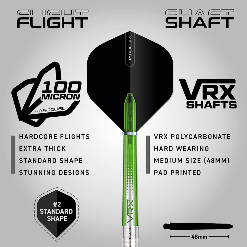 RED DRAGON Featherlite 15g Soft Tip with Dart Flights and