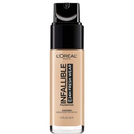 L'Oreal Paris Makeup Infallible Up to 24 Hour Fresh Wear Foundation, Beige Ivory, 1 Ounce