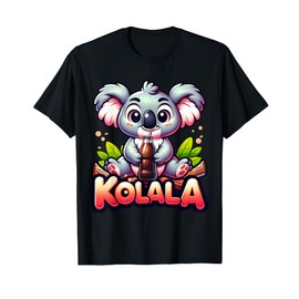 Kolala Soda Cola Wordplay Koala Lover Design Cute Koala T-Shirt