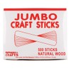Craft County | Natural Wood Craft Sticks – Popsicle, Ice