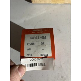 PRO/GAUGE Fuel Filer Part# GF61-4M WIX# 33031 [4Pack] - NEW