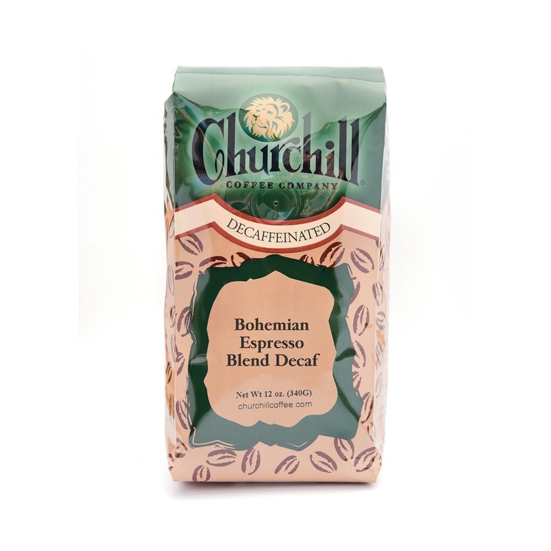 Churchill Coffee Bohemian Espresso Blend 12 oz - Whole Bean