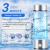 2025 New Hydrogen Water Bottle, 450ml Portable Hydrogenated Water Generator