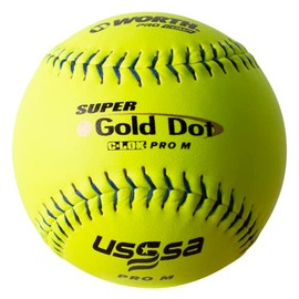 Worth Sports 12" PRO COMP Super Gold DOT (PRO M) | 12 Count