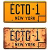 Ghostbusters Afterlife | ECTO-1 | Metal Stamped License Plates