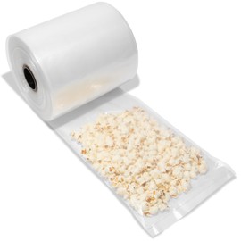 Spartan Industrial - 12" X 800' Clear Plastic Tubing - 2.1 Mil Poly Tube Roll for Custom Packaging Skiis, Fabric, Office Supplies