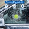 COGEEK 3D Prank Tricky Broken Glass Sticker Car Window Ball