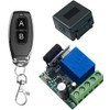 QIACHIP 433Mhz RF Remote Control Relay Switch DC 5V 12V
