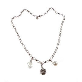 Orphelia Jewelry Silver Collection ZK-2589 China Pearl 50.0 centimetres 23.0 grams Sterling Silver 925 Necklace