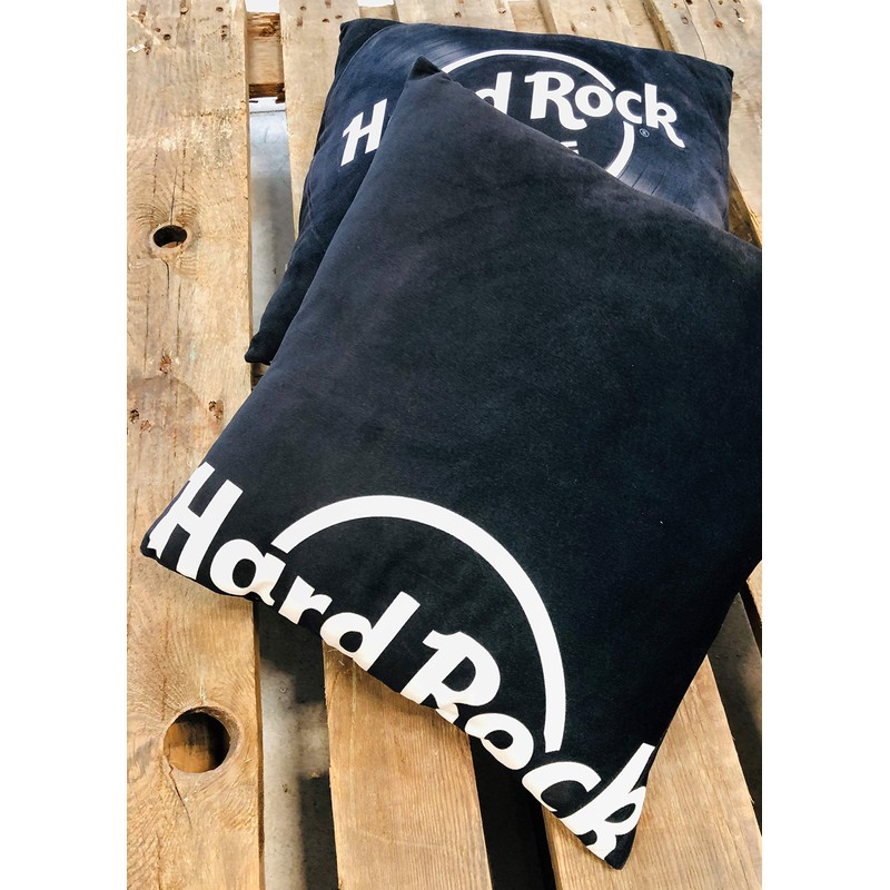 Herding HARD ROCK Decorative Cushion, Reversible, Original Hard Rock Café
