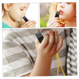 KOMBIUDA Stainless Steel Emergency Whistle Loud Crisp Sound Referee Training Tool for Outdoor Sports Survival and Emergency Situations Durable and Multi Use