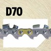 Oregon D70T AdvanceCut Chainsaw Chain for 20-Inch Bar; Fits Echo