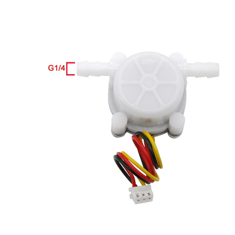 GREDIA Sensor de flujo de agua de 1/4 "Interruptor de