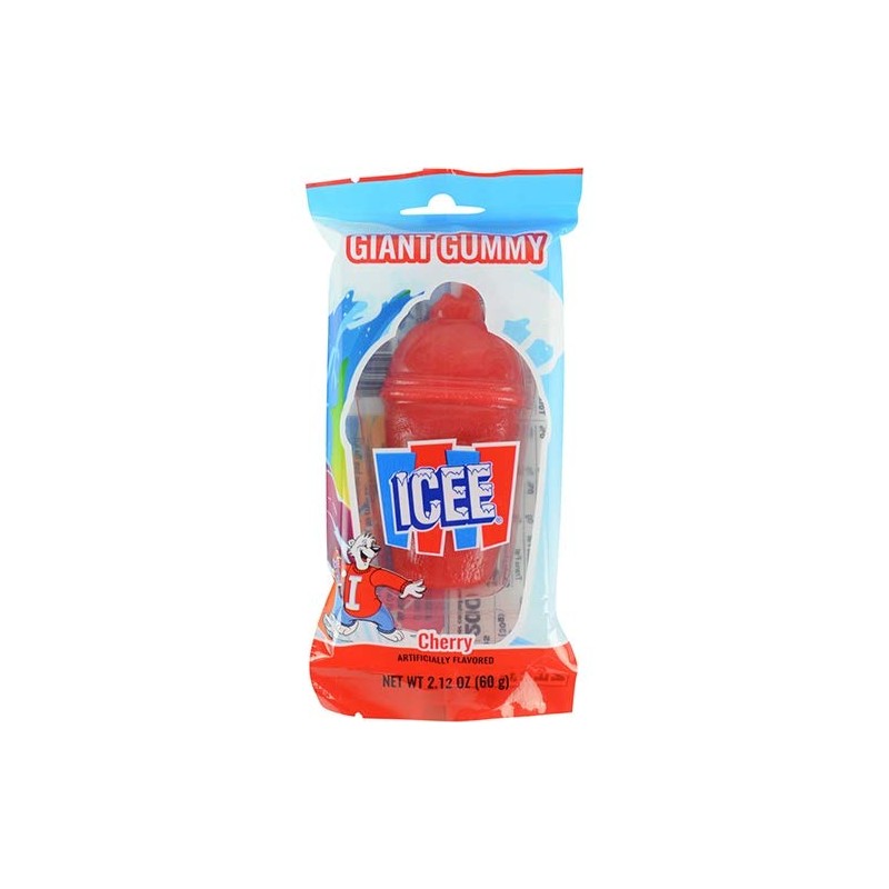 Koko's Icee Giant 2.1 oz. Gummy Candy, 12 Count Display