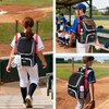 Ciihars Youth Baseball Bag - Baseball Backpack Bat & Glove
