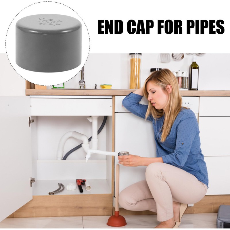 Housoutil 10pcs Pipe Plug Part Pipe End Plug Pipe End