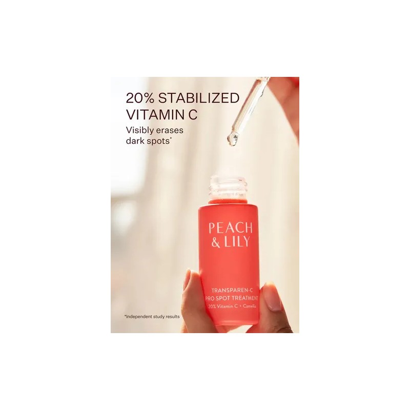 Tratamiento Para Manchas Peach & Lily Transparent C 20ml