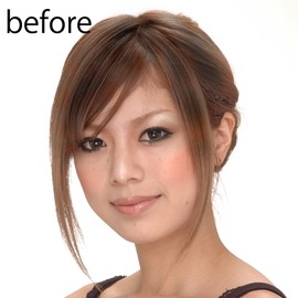 Join K Himemori (Single-Curl) Wig Perfect Wig for Japanese-Style Dress Hairpiece Ponytail Chignon Hairpiece Bun Updo - natural brown