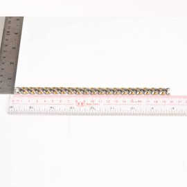 EnerMagiX 4603SGMK Titanstahl Magnetische Lymph-Detox-Armbänder Power Magnetenergie für Damen und Herren