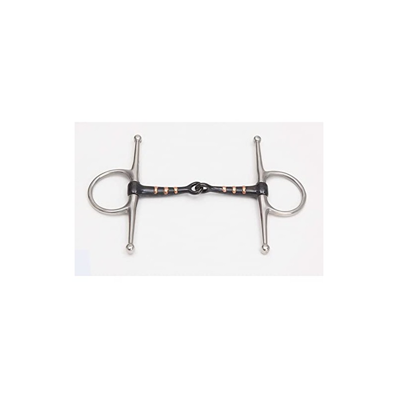 Shires Equestrian - Full Cheek Snaffle - S/steel - Size: