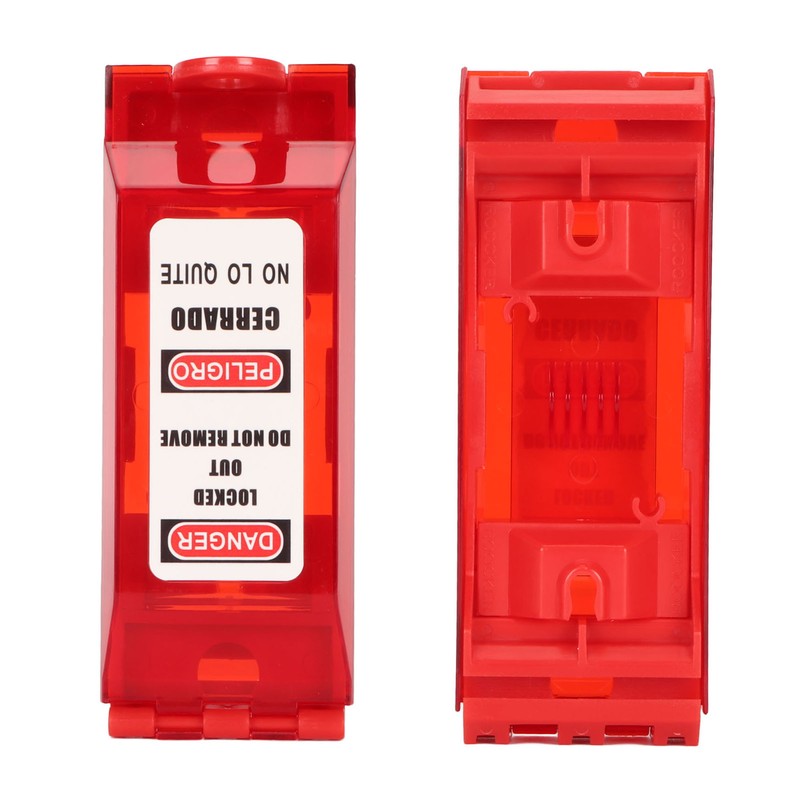 Wall Switch Flip Cover Red Flame Retardant High Visualization Electrical