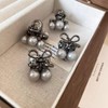 4 Pcs Mini Cherry Hair Clips, Cute Pearl Claw Clips