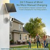 1-Pack 6W Solar Panel for Ring Camera Outdoor Wireless, Fast