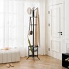 Yoobure Coat Rack Freestanding, Coat Tree with Umbrella Holder, Metal