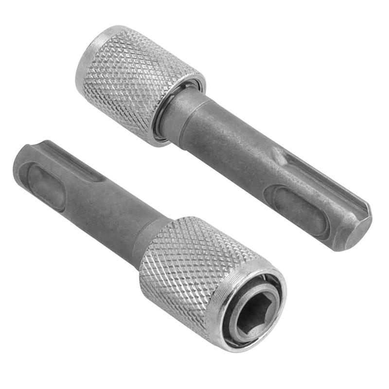 Yakamoz SDS Plus to 1/4" Hex Drill Chuck Adapter, 5