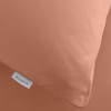 Bianca 200 Thread Count Cotton Percale Standard Pillowcase Pair Clay