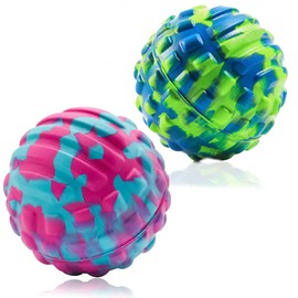 Deep Tissue Massage Ball for Exercise & Recovery - SGS Certification-Targets Back, Shoulder, Legs&Feet-Relieves Muscle Knots, Joint Pain&Tightness, Pressure Point Therapy- Myofascial Release Ball Set