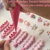 24 Inch Extra Large Piping Bags, 200 PCS Clear Disposable