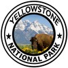 Rogue River Tactical Yellowstone National Park Sticker 5" Round Car