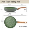 Jovire 10.25 Inch Nonstick Frying Pan, Green PFAS-Free Non-Toxic Skillet,