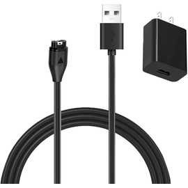 YBQZJSLY Charger for Garmin Watch Charging Cable Compatible with Garmin Fenix, Forerunner, Vivoactive, Instinct, Venu, Tactix, Approach, D2, Quatix Series GPS Smartwatch