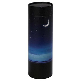 Biodegradable Cremation Ashes Scattering (Scatter) Tube / Urn - Adult Size - LOVE YOU TO THE MOON AND BACK