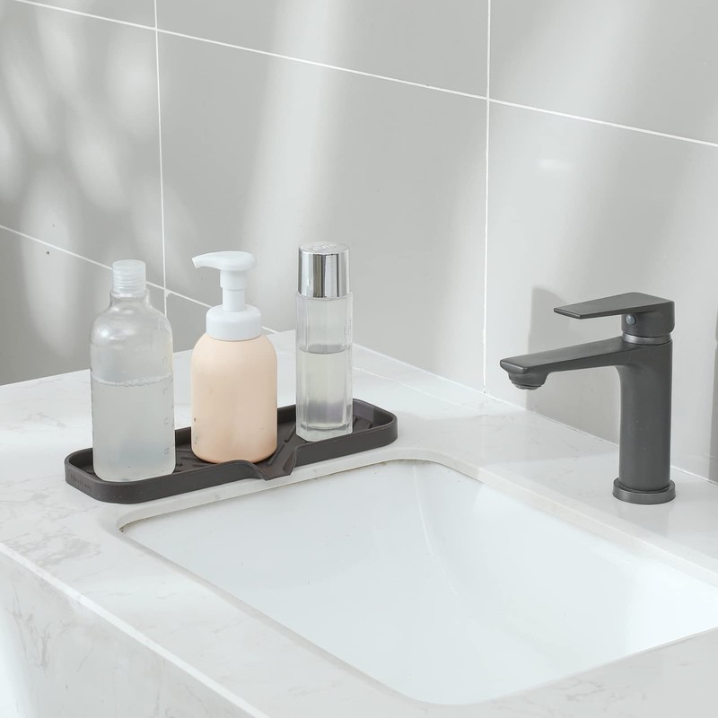 MicoYang Silicone Bathroom Soap Dishes with Drain Spout-Bathroom and Kitchen
