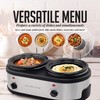 OVENTE Double Slow Cooker, Buffet Server and Warmer with Two