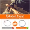 BEYOURD 2 inch Metal O Rings, Stainless Steel Round Ring