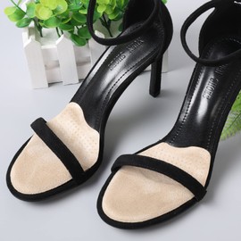 Metatarsal Pads for Women, Anti Sliding Foot Pads for Open Toe Shoes, Forefoot Pads for Women, Ball of Foot Cushions, Shoe Pads High Heel Cushion Inserts Women 3-Pair, Beige