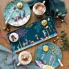 Sara Miller Woodland Tales Collection Christmas 22 Centimetre Serving Plate
