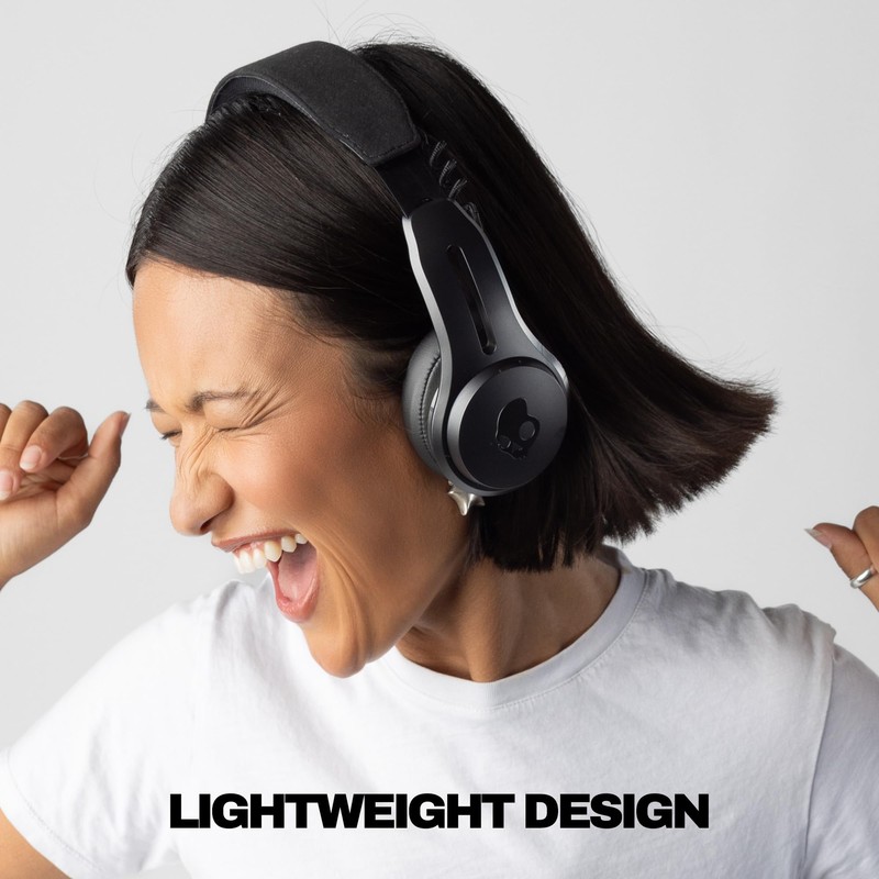Skullcandy Icon ANC Wireless On-Ear Bluetooth Headphones, Active Noise Cancelling,