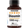 Diosmin 1000 mg - 90 Veg Capsules | 500 mg