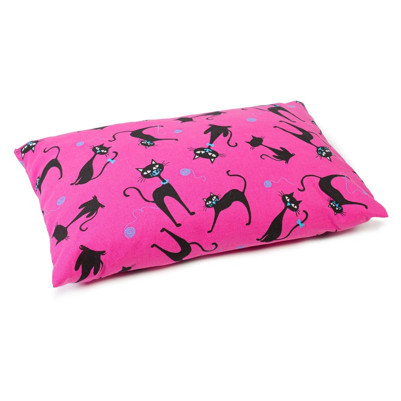 Lavender Blossom Scented Pillow 30 x 20 cm Cat Pink