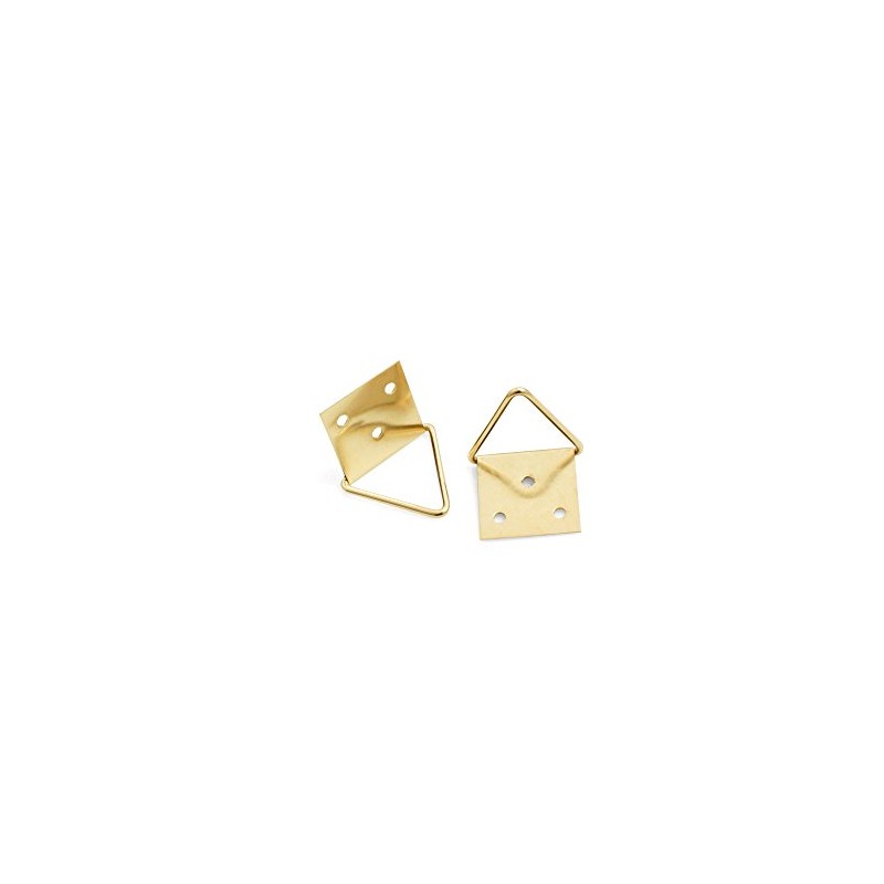 Design61 Folding Eyelets for Hanging Pictures (Pack of 100) Eyelets,