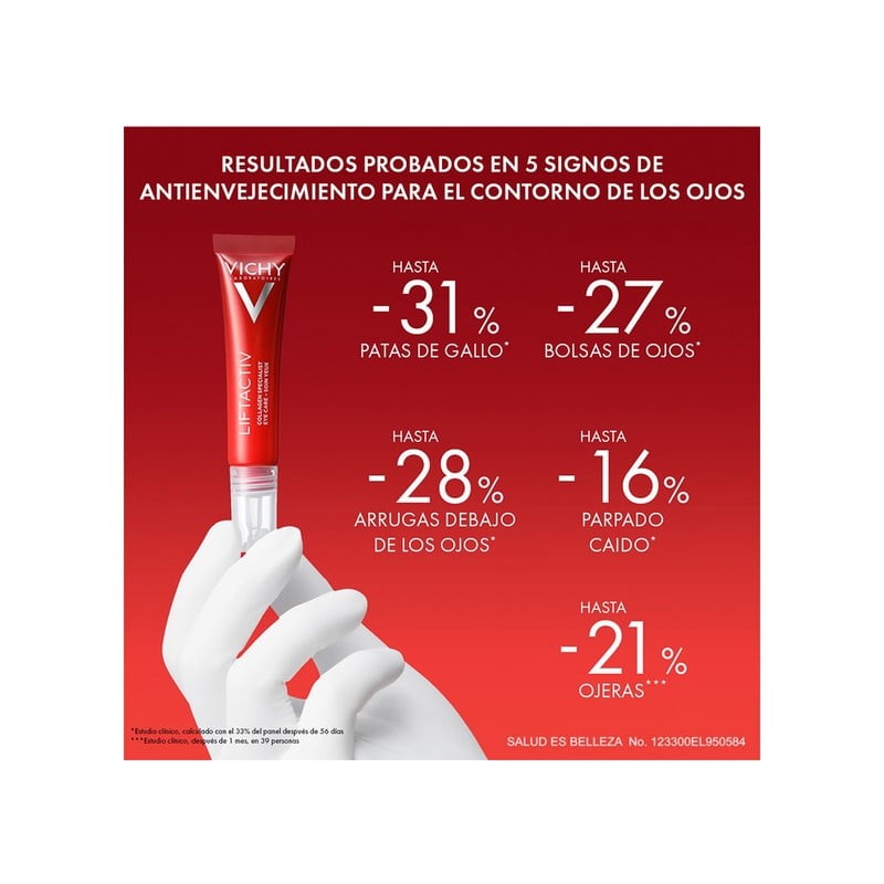 Tratamiento de Ojos VICHY Liftactiv Collagen Specialist 5%- Complejo Pro-Collagen