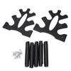 Denash Dumbbell Rack Stand,3 Tier Small Dumbbell Rack Stand,Portable Dumbbell